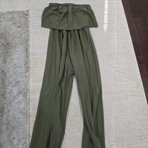 Olive Green Women's Jumpsuit